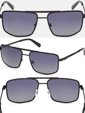 NWOT Men’s Guess Metal Navigator Sunglasses